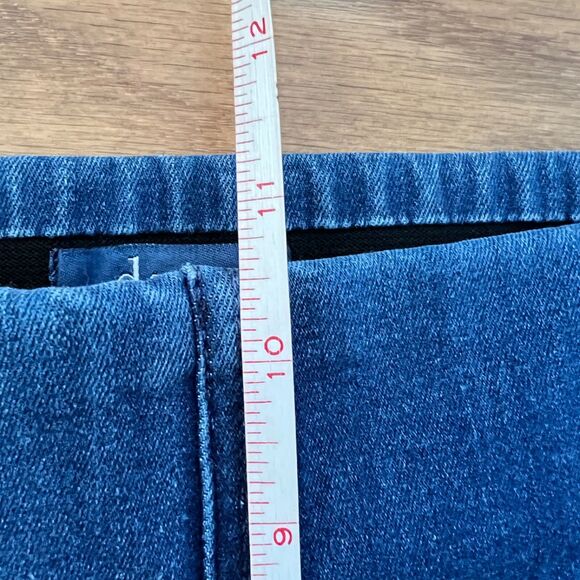 Denim & Co D & Co Jeans Size 8 Signature Perfect Flex Pull-On Medium Wash - Picture 7 of 8